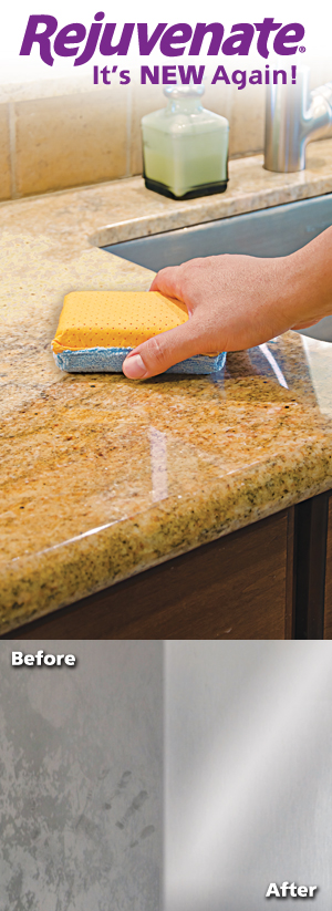 Rejuvenate coutertop and stainless steel polish